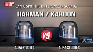Harman Kardon Aura Studio 4 vs Aura Studio 3 💥close battle of HQ Audio