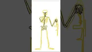 Skeleton with AR15