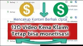 Pengaruh Klaim berhak cipta terhadap peninjauan monetisasi? Apakah bisa (Hak cipta) #Anp