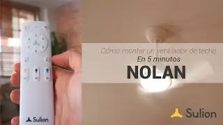 Sulion - Ventilador de techo NOLAN - Instalación y uso