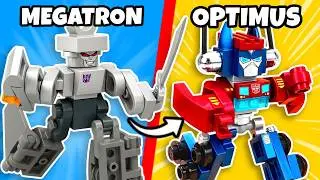 Building EVERY TRANSFORMERS AUTOBOT in LEGO...