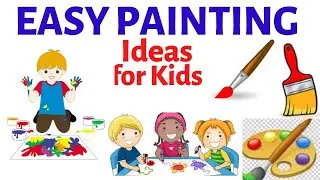 Easy Painting for Kids|| Easy Painting ideas for kids|| Primary Art Lesson