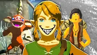 Link is a TERROR - Zelda TotK FUNNIEST Moments