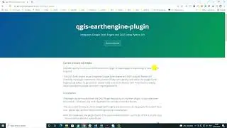 Google Earth Engine (GEE) Plugin for QGIS