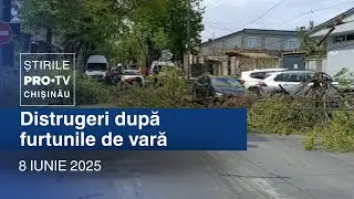 PRO TV News (5:00 PM) | DESTRUCTION AFTER SUMMER STORMS | Moldova