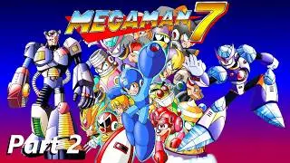 Lets Play: Mega Man 7 | Junk Man & Freeze Man | Part 2