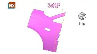 NX Polygon Modeling (Snip Facet Body) | Snip Facet Body in NX | Polygon Modeling |