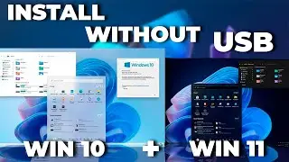 Install Windows 10 and 11 Together WITHOUT USB 🚀 | Easy Tutorial Using VHDX and CMD