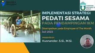 Employee of The Month Juli 2023-Kusnandar