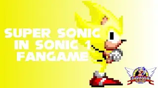 Super Sonic In Sonic 1 SMS 16Bits Fangame "TEST..."