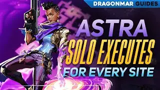 Astra Solo EXECUTES for Attacking EVERY Site/Map in Valorant