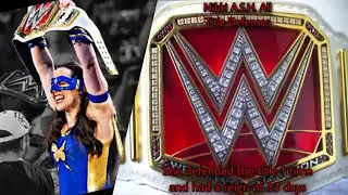 Nikki A.S.H All Raw Women’s Championship Defenses