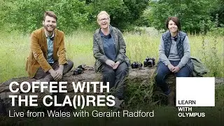 Coffee with the Cla(i)res and Geraint Radford