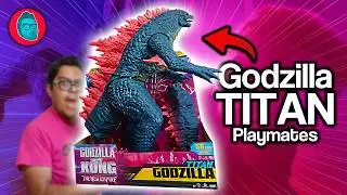 🟣 Review GODZILLA TITAN GIGANTE ENORME! Playmates 🤯 UNA LOCURA