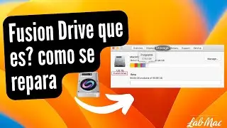 Fusion Drive cómo funciona y  cómo repararlo, reparticionar, volúmenes