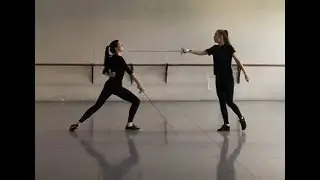 Сценическое фехтование.