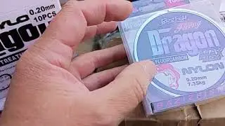 хит продаж леска "DRAGON". Флюрокарбон.
