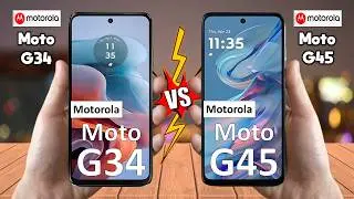 Motorola Moto G34 Vs Motorola Moto G45 - Full Comparison 🔥 Techvs