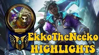 [LOL] EkkoTheNeeko - Challenger Highlights