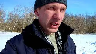 Пасека.Расчистка снега, вернее попытка ))))