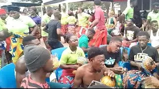 Here is "Akor" drumming & dancing in Eweland | Rest Well "Taasi" in Mafi-kumase