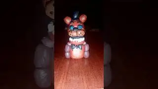 слепил фредди + youtooz #fnaf #лепка