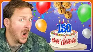 Celebrating Rube Goldberg: Zach Umperovitch's Fantastic 150th Birthday Machine
