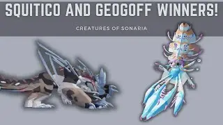 Squitico and Geogoff Winners [Creatures of Sonaria - Roblox]