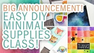 Simply Watercolor Card Class! REGISTRATION OPEN!