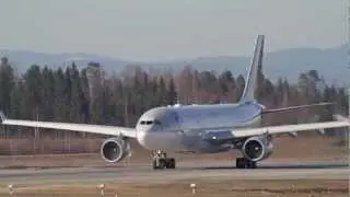 Sample aircrafts at OSL-ENGM