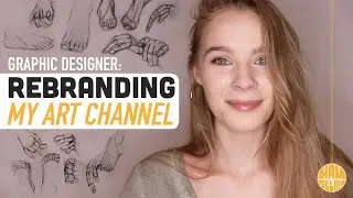 GRAPHIC DESIGNER SELF BRANDING How To Rebrand, logo & brand design artist 