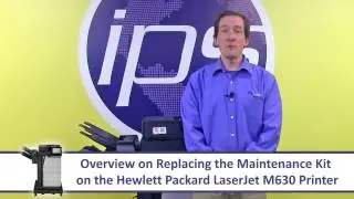 HP M630 - Replacing the Maintenance Kit