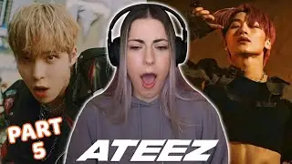 ATEEZ k-pop reaction (wake up, fireworks, paradigm, the real)
