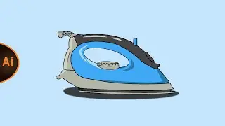 Vector Illustration Tutorial for Beginners | Pressing Iron | Adobe Illustrator Tutorial