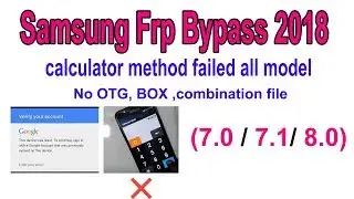 Samsung Frp Bypass 2018