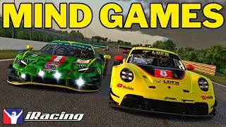 The Chess of iRacing: Forcing Mistakes Through Mind Games