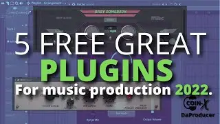 Top 5 free great plugins for music production 2022