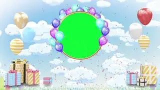 Birthday Frame #footagebucket #freestockvideo #birthday #frame #feedshorts #feed #greenscreen