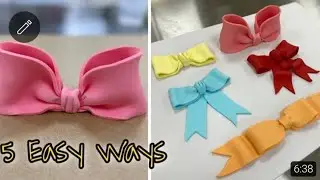 5 Easy Steps To Make A Ribbon Cake Toppers for Beginners