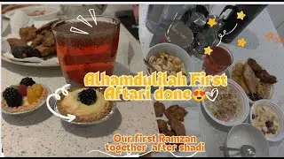 Alhamdulilah First aftari hogai canada mai 😍