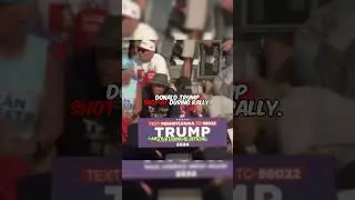 Donald Trump shot at during Rally #trending #breakingnews