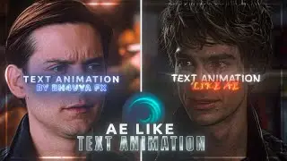 Ae Like Text Animation In Alight Motion (+Preset)