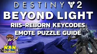 Destiny 2 Beyond Light - Riis-Reborn Keycodes/Emote puzzle guide