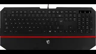 Розпаковка клавиатуры проводная MSI Interceptor DS4100 USB Black з Rozetka.com.ua