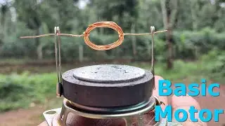 Simple Basic DIY Motor