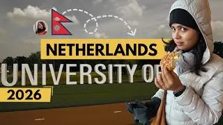 POV: You finally moved to the Netherlands for your Masters ✈️