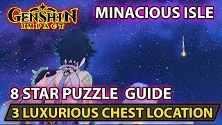 Genshin Impact - How To Solve 8 Star Puzzle All (Starlight Coalescence) Locaction Guide