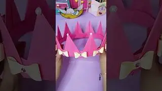DIY Princess Crown | Origami Paper Crown | Easy Paper Craft