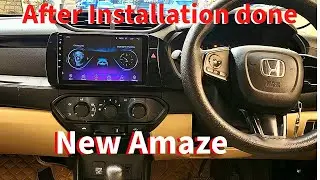 Honda Amaze Car stereo 4Gb Ram 64Gb Rom | Honda Amaze Android Car stereo