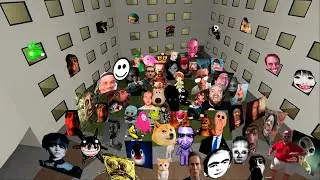 ALL ULTIMATE NEXTBOTS PACK in Liminal Hotel !!!